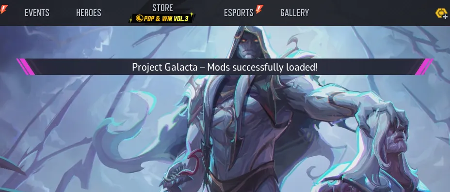 Mods mounted after login
